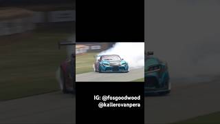 Kalle Rovanperä Drifting a DriftSpec Toyota GR Supra at Goodwood Festival of Speed  GSCN Videos [upl. by Kirad602]