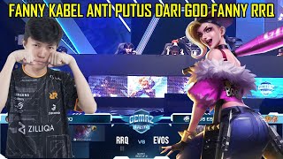 RRQ VS EVOS  1RRAD FULL SENYUM DIKASIH FANNY  RRQ HOSHI VS EVOS LEGENDS GAME 1 [upl. by Jasik]