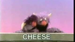 Classic Sesame Street  2headed Monster CHEESE [upl. by Lucias535]