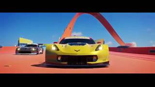 Forza Horizon 3 Hot Wheels Dino Hunt with Chevrolet 3 Corvette Racing Corvette C7R [upl. by Suh]