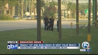 Authorities investigating fatality on Okeechobee Blvd [upl. by Ynohtona]