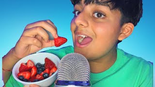 ASMR EATING FRUITS MUKBANG [upl. by Theola]