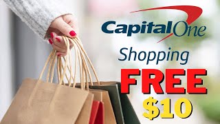 Save Money and Get a 10 Bonus with Capital One Shopping Add it to Your Browser Now [upl. by Arykahs]