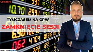 Tymczasem na GPW  zamknięcie sesji z Marcinem Podlackim  09102023 [upl. by Olenolin]