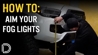 How to Aim Your Fog Lights  Elite Series Fogs from Diode Dynamics [upl. by Pammi27]