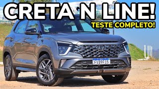 Hyundai Creta N LINE 2023 em detalhes  TUDO SOBRE A VERSÃO ESPORTIVA DA HYUNDAI [upl. by Llennod613]