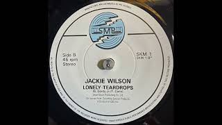 Jackie Wilson  Lonely Teardrops 1987 [upl. by Akimehs]