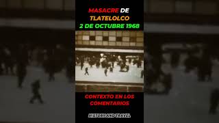 Tlatelolco 1968 El día que México jamás olvidará 🇲🇽 history mexico shorts short 1968 [upl. by Dolph]