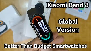 Xiaomi SmartBand 8 Global Version Black Color  Best Budget Fitness SmartBand [upl. by Aehsrop]