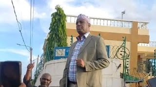 Marsabit Governor Addressing Isiolo People after he was freed by EACC [upl. by Ycram171]