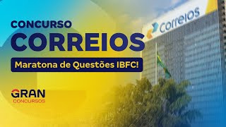 Concurso Correios  Maratona de Questões IBFC [upl. by Neellok]