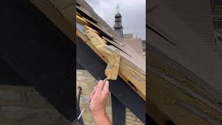 How to efficiently point a roof verge [upl. by Cohby123]