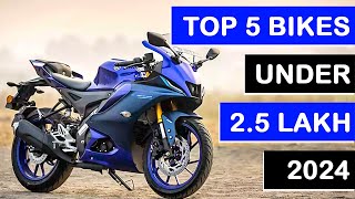 Top 5 Best Bikes Under 25 Lakhs 2024  Best Bike Under 25 Lakhs 2024 [upl. by Redlac873]