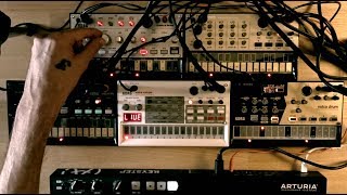 Korg Volca Live  Ambient Downtempo jam [upl. by Dorcia]