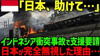 【海外の反応】遂に完成した中国製のインドネシア鉄道で衝突事故が発生。日本に支援要請するも完全無視された衝撃の理由・・・ [upl. by Kirsteni617]