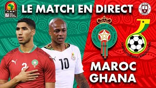 🔥  LIVE   MAROCGHANA  Le match en direct   CAN 2022 [upl. by Ahsoym785]