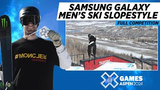 Samsung Galaxy Men’s Ski Slopestyle FULL COMPETITION  X Games Aspen 2024 [upl. by Kcirb979]