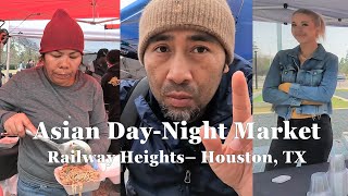 🇰🇭Asian Day Market  Railway Heights HTX cambodia khmer foodvlog foodie cambodian khmerusa [upl. by Assiralc]