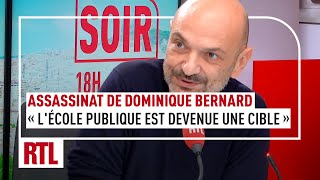 Assassinat de Dominique Bernard  quotLécole publique est devenue une cible pour les fanatiquesquot [upl. by Bast473]