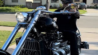 Mike’s Mobile Detailing🇺🇸 chopper harleydavidson motorcycle custom towtruck [upl. by Bale662]