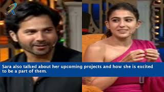 Sara Ali Khan On Kapil Sharma Show [upl. by Leese]