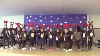 Festival Navidad Infantil 5 Años A  Reindeer Hokey Pokey [upl. by Lidstone]