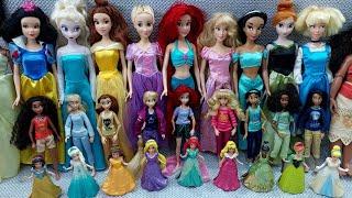 Disney Princess Doll Makeover  DIY Miniature Ideas for Barbie  Wig Dress Faceup and More DIY [upl. by Yeniffit481]