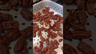 Chef’s secret to making the glossiest candied pecans [upl. by Leduar265]