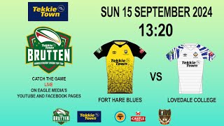 BRUTTEN CUP RUGBY FORT HARE VS LOVEDALE [upl. by Shulman989]