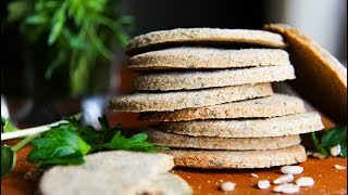 How to Make Scottish Oatcakes  ridiculously easy [upl. by Annovy768]