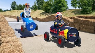 Fastest Soapbox Wins F1 Driver Race 🏁 [upl. by Enomaj]