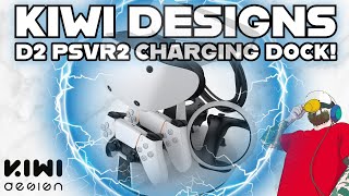 PSVR2 Charging Dock  Kiwi Designs D2 Charging Dock Review [upl. by Vyner]