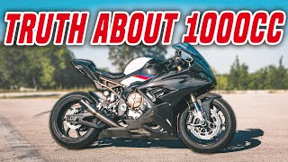 1000cc Bike for BEGINNERS The Truth About Liter Bikes [upl. by Nahtannhoj]