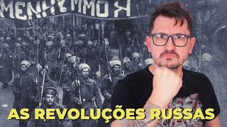 AS REVOLUÇÕES RUSSAS  VOGALIZANDO A HISTÓRIA [upl. by Sirret959]