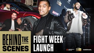 Chris Eubank Jr vs Conor Benn Fight Week ep1 Launch Event Behind The Scenes [upl. by Ambrosia]