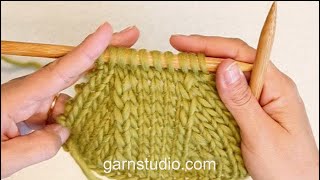 How to knit raglan decreases from RS and WS [upl. by Soinotna]