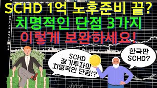 SCHD 1억으로 노후준비 끝 치명적인 단점 3가지 이렇게 보완하세요 [upl. by Monahan971]