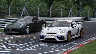 Porsche GT4 MR  Nürburgring Nordschleife Tourist Trackday  Assetto Corsa Gameplay [upl. by Aikcir]