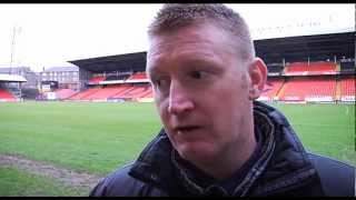 St Johnstone  Steve Lomas amp Liam Craig Postmatch v Dundee United 26122012 [upl. by Eliza570]