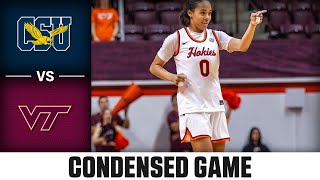 Coppin State vs Virginia Tech Condensed Game  202425 ACC Women’s Basketball [upl. by Atnohs]