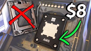 8 Fix for AMD Thermal Problems  Thermalright AM5 Contact Frame [upl. by Siri]