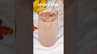 LECKERSTE SCHOKO BANANEN SHAKE EVER🍌 HOW TO MAKE delicious Banana shake shorts recipe diy food [upl. by Eigram]