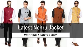 Best Nehru Jacket Combination for men  Which Colour is best for Nehru Jacket  2022 Men’s Fashion [upl. by Annaid]