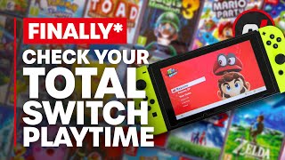 How to Accurately Check Your Nintendo Switch Playtime Kind Of [upl. by Tildi]