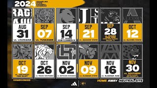 Grambling Presents 2024 Football Schedule Made with Clipchamp [upl. by Gnilyarg367]