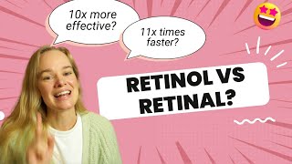 Retinol vs Retinal which one is better [upl. by Goodkin]