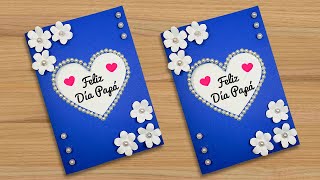 🤗 Hermosa tarjeta para el día del padre 😊 DIY Fathers Day Card Idea 🥰 Especial día del padre [upl. by Lamoureux808]