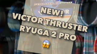 Review victor thruster ryuga 2 pro victor kualaterengganu malaysia badminton thrusterryuga2pro [upl. by Claretta]