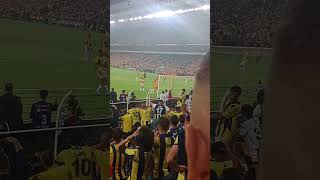 Mertensin Fenerbahçeye attığı gol Tribün çekimi galatasaray fenerbahçe mertens gol [upl. by Eyak]