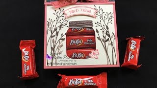 Kit Kat Treat Holder Jar of Love [upl. by Ardnayek844]